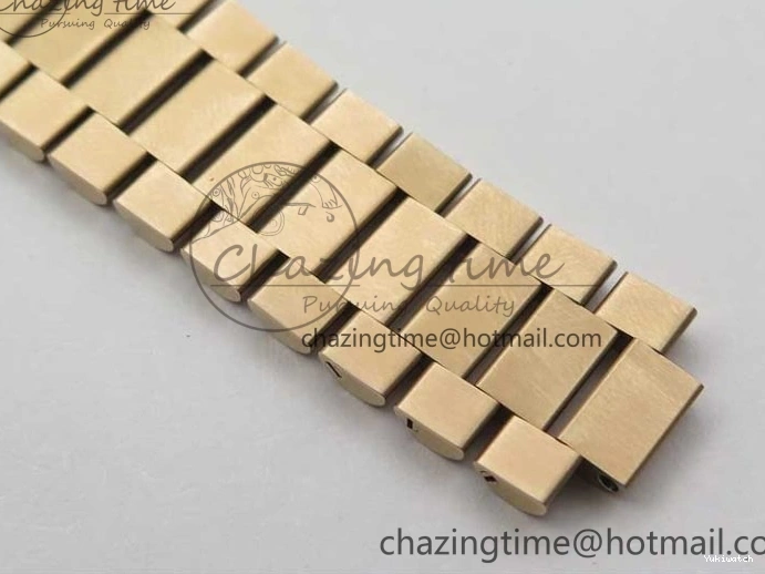 on 904 228239 Day-Date Version Dial President Stick Markers A2836 Bracelet RG RG RG New BP Dial 40mm 0313